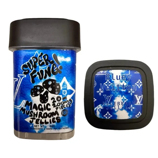 Bluey Vuitton Blueberry Mushroom UK