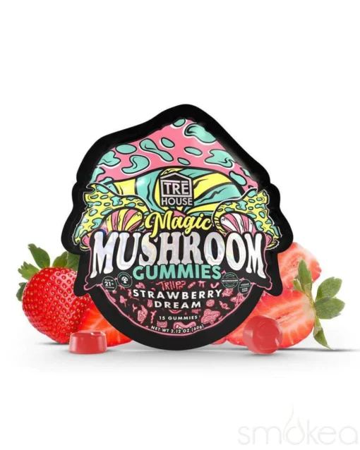 Magic Mushroom Gummies Strawberry Dream (15-Pack)