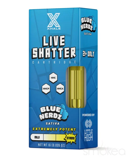 Xhale 1g HHC Live Shatter Cartridge
